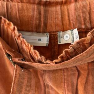 Anthropologie Hei Hei  Belted Shorts
